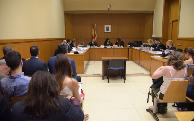 Manuel Bustos, en un judici al TSJC | Roger Benet